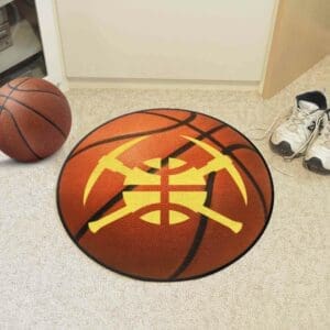 Denver Nuggets Basketball Rug - 27in. Diameter-36932