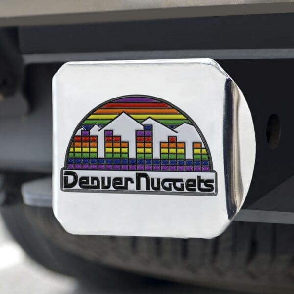 Denver Nuggets Hitch Cover - 3D Color Emblem-24245