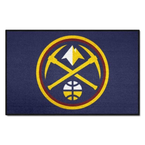 Denver Nuggets Starter Mat Accent Rug 19in. x 30in. 11905 1 scaled