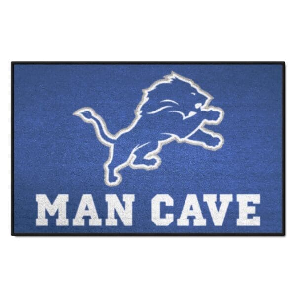 Detroit Lions Man Cave Starter Mat Accent Rug 19in. x 30in 1 scaled