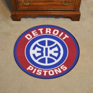 Detroit Pistons Pistons Roundel Rug - 27in. Diameter-18834