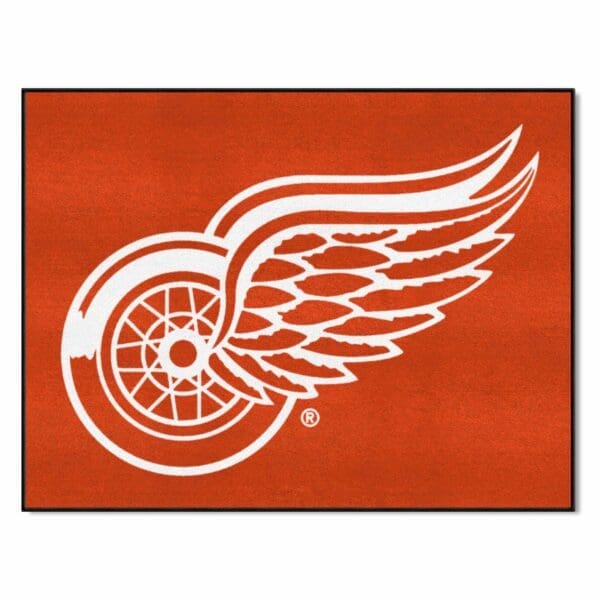 Detroit Red Wings All Star Rug 34 in. x 42.5 in. 10377 1 scaled