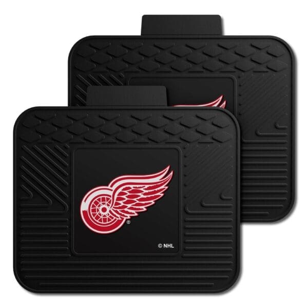 Detroit Red Wings Back Seat Car Utility Mats 2 Piece Set 12395 1 scaled