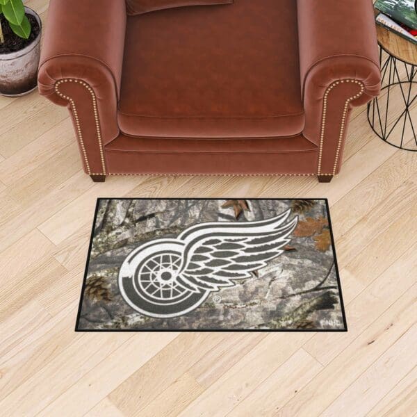 Detroit Red Wings Camo Starter Mat Accent Rug - 19in. x 30in.-34479