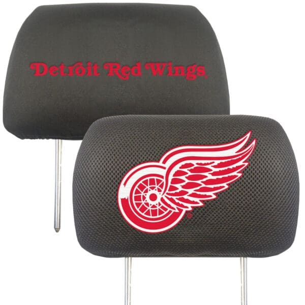 Detroit Red Wings Embroidered Head Rest Cover Set 2 Pieces 14781 1