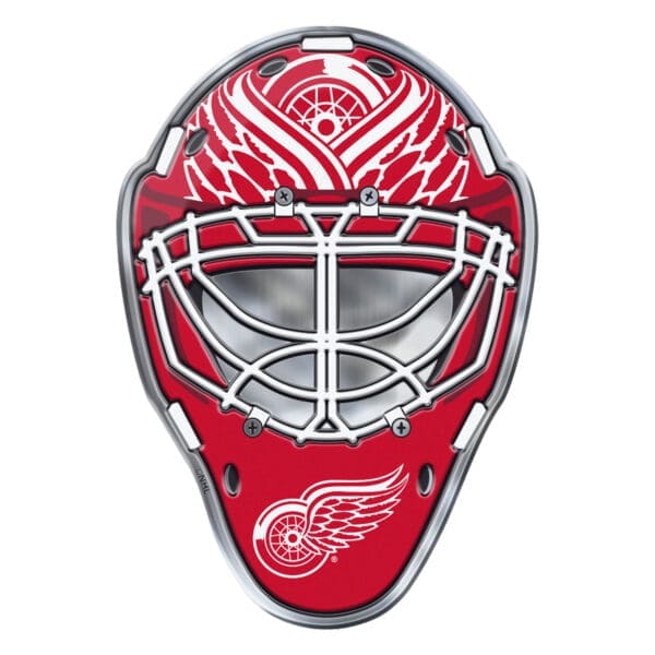 Detroit Red Wings Heavy Duty Aluminium Helmet Emblem 60721 1