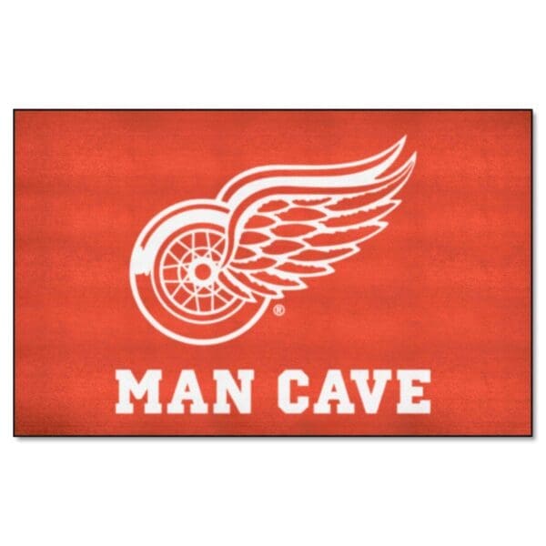 Detroit Red Wings Man Cave Ulti Mat Rug 5ft. x 8ft. 14427 1 scaled