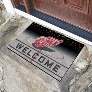 Detroit Red Wings Rubber Door Mat - 18in. x 30in.-21271
