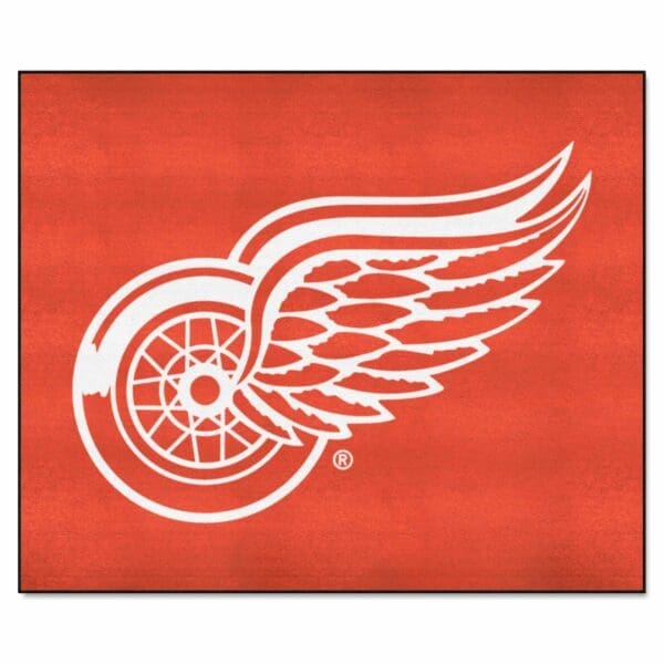 Detroit Red Wings Tailgater Rug 5ft. x 6ft. 10378 1 scaled