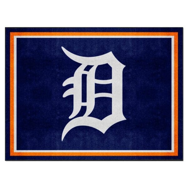 Detroit Tigers 8ft. x 10 ft. Plush Area Rug 1 scaled