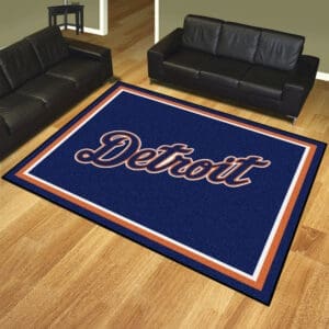 Detroit Tigers 8ft. x 10 ft. Plush Area Rug