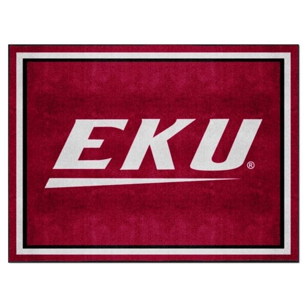 Eastern Kentucky Colonels 8ft. x 10 ft. Plush Area Rug 1 scaled