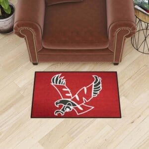 Eastern Washington Eagles Starter Mat Accent Rug - 19in. x 30in.