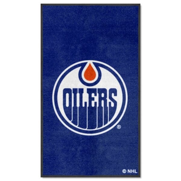 Edmonton Oilers 3X5 High Traffic Mat with Durable Rubber Backing Portrait Orientation 12852 1 scaled