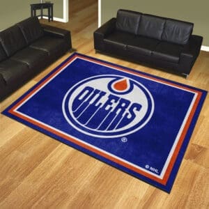 Edmonton Oilers Oilers 8ft. x 10 ft. Plush Area Rug-17512