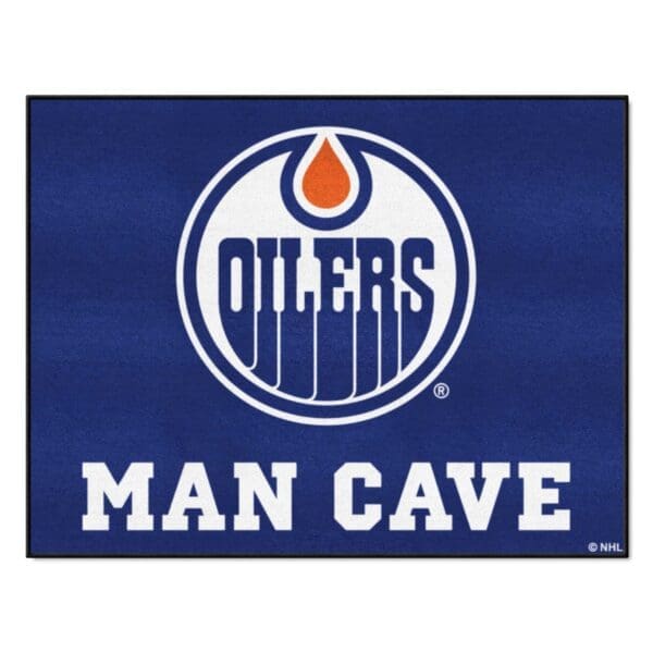 Edmonton Oilers Oilers Man Cave All Star Rug 34 in. x 42.5 in. 14429 1 scaled