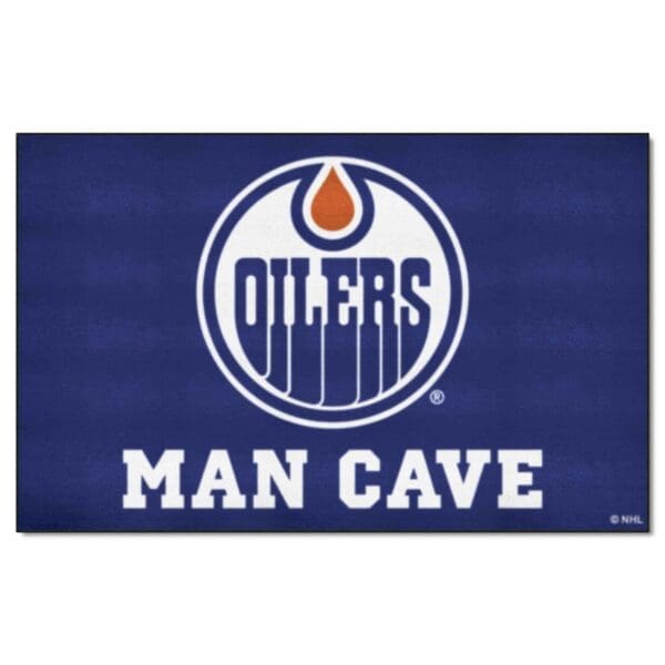 Edmonton Oilers Oilers Man Cave Ulti Mat Rug 5ft. x 8ft. 14431 1 scaled