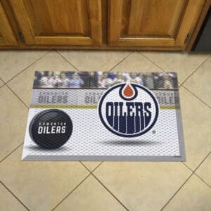 Edmonton Oilers Oilers Rubber Scraper Door Mat-19144
