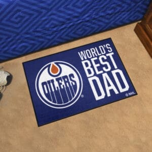 Edmonton Oilers Oilers Starter Mat Accent Rug Southside City Connect - 19in. x 30in.-31155