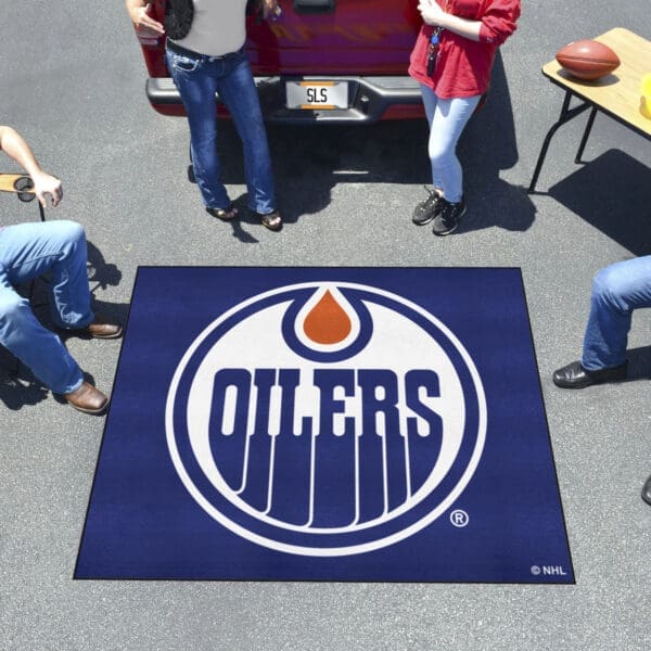 Edmonton Oilers Oilers Tailgater Rug - 5ft. x 6ft.-10386