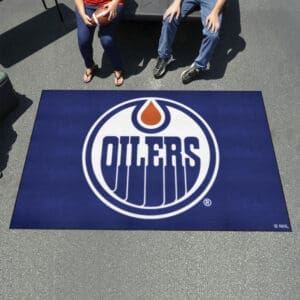 Edmonton Oilers Oilers Ulti-Mat Rug - 5ft. x 8ft.-10387