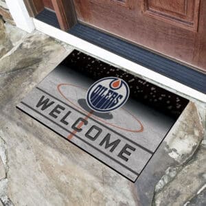 Edmonton Oilers Rubber Door Mat - 18in. x 30in.-21272