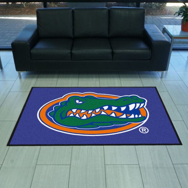 Florida 4X6 High-Traffic Mat with Durable Rubber Backing - Landscape Orientation