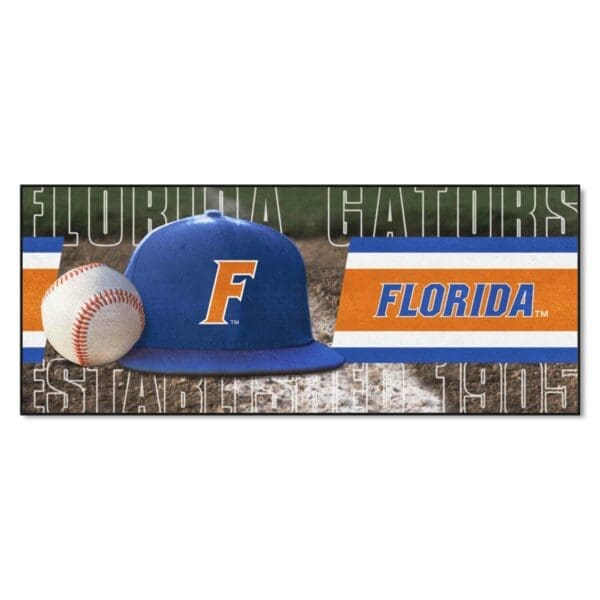 Florida Gators Baseball Runner Rug 30in. x 72in 1 scaled