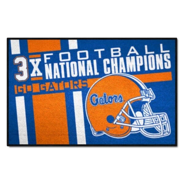 Florida Gators Football Dynasty Starter Mat Accent Rug 19in. x 30in 1 scaled