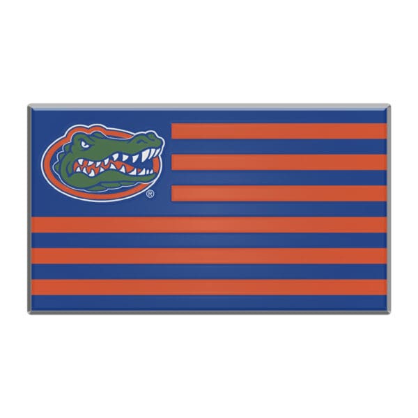 Florida Gators State Flag Aluminum Embossed Emblem 1