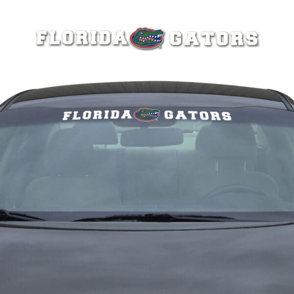 Florida Gators Sun Stripe Windshield Decal 3.25 in. x 34 in 1