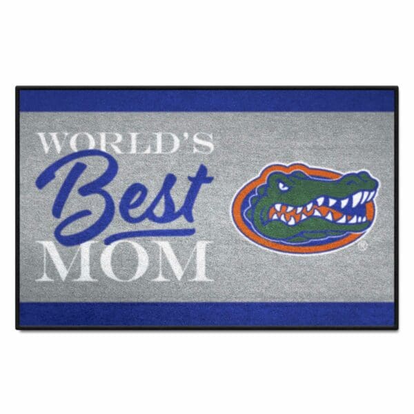 Florida Gators Worlds Best Mom Starter Mat Accent Rug 19in. x 30in 1 scaled