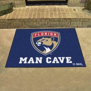 Florida Panthers Man Cave All-Star Rug - 34 in. x 42.5 in.-14433
