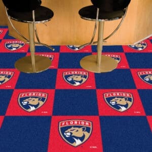 Florida Panthers Team Carpet Tiles - 45 Sq Ft.-10690