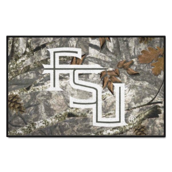 Florida State Seminoles Camo Starter Mat Accent Rug 19in. x 30in 1 scaled
