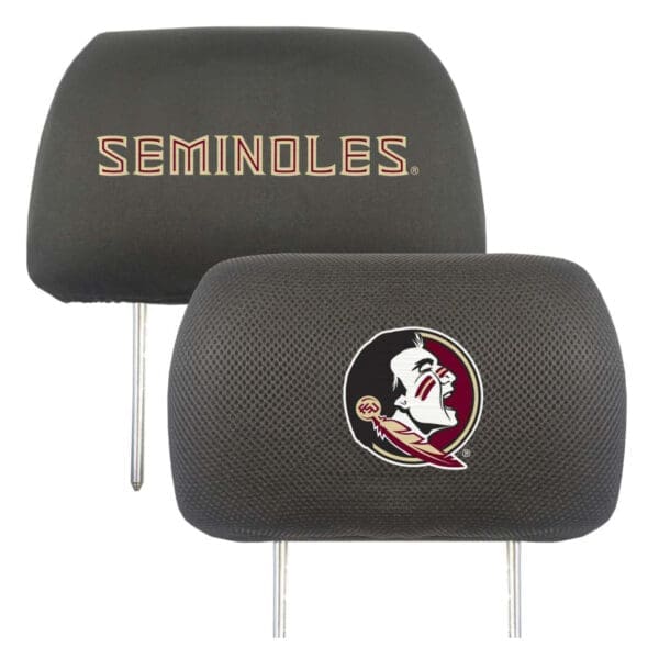 Florida State Seminoles Embroidered Head Rest Cover Set 2 Pieces 1