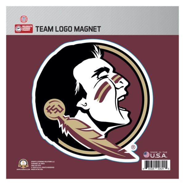 Florida State Seminoles Large Team Logo Magnet 10 8.7329x8.3078 1 scaled