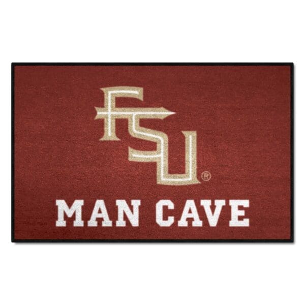 Florida State Seminoles Man Cave Starter Mat Accent Rug 19in. x 30in 1 scaled