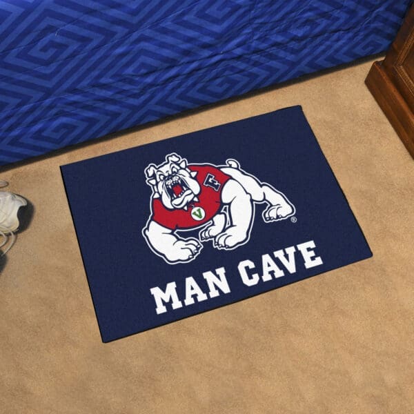 Fresno State Bulldogs Man Cave Starter Mat Accent Rug - 19in. x 30in.