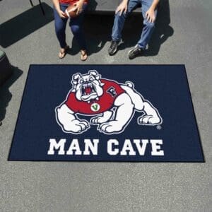 Fresno State Bulldogs Man Cave Ulti-Mat Rug - 5ft. x 8ft.