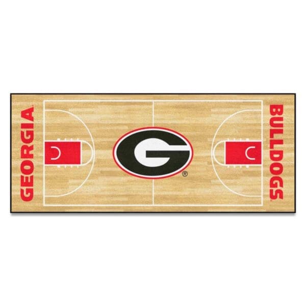 Georgia Bulldogs Court Runner Rug 30in. x 72in 1 scaled