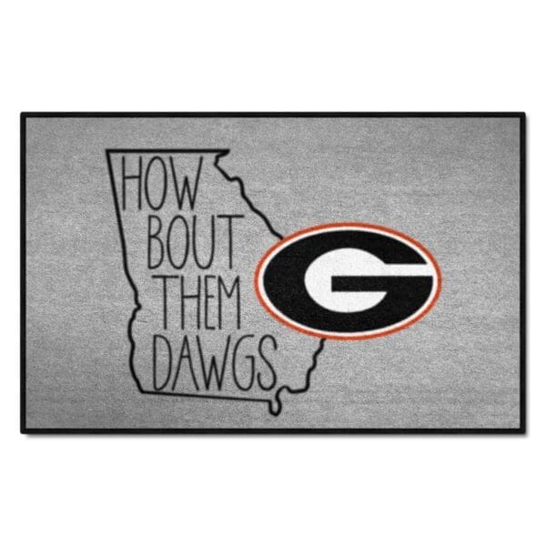 Georgia Bulldogs Southern Style Starter Mat Accent Rug 19in. x 30in 1 scaled
