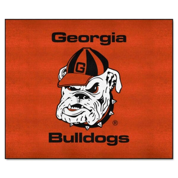 Georgia Bulldogs Tailgater Rug 5ft. x 6ft 1 2 scaled