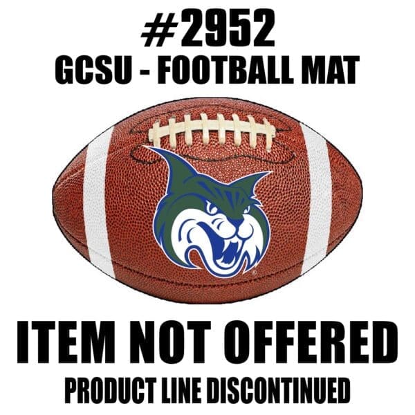 Georgia College Bobcats Football Rug 20.5in. x 32.5in 1 scaled