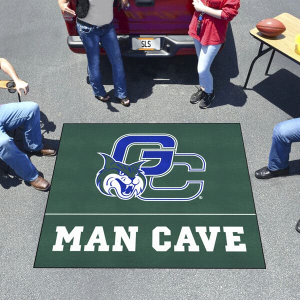 Georgia College Bobcats Man Cave Tailgater Rug - 5ft. x 6ft.
