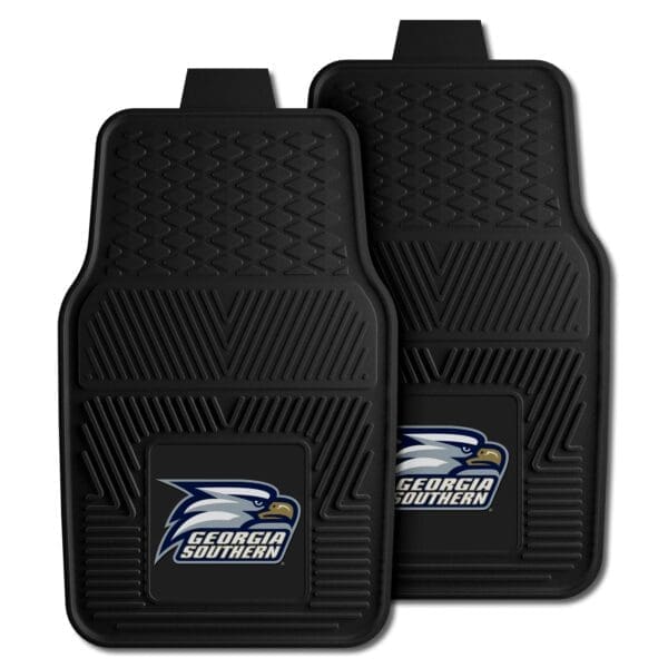 Georgia Southern Eagles Heavy Duty Car Mat Set 2 Pieces 1 scaled