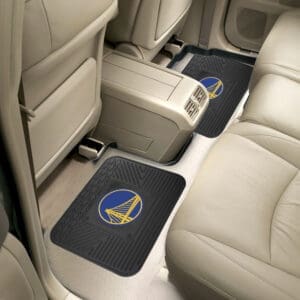 Golden State Warriors Back Seat Car Utility Mats - 2 Piece Set-12371