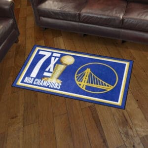 Golden State Warriors Dynasty 3ft. x 5ft. Plush Area Rug-35093