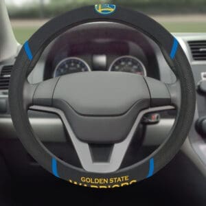 Golden State Warriors Embroidered Steering Wheel Cover-20322