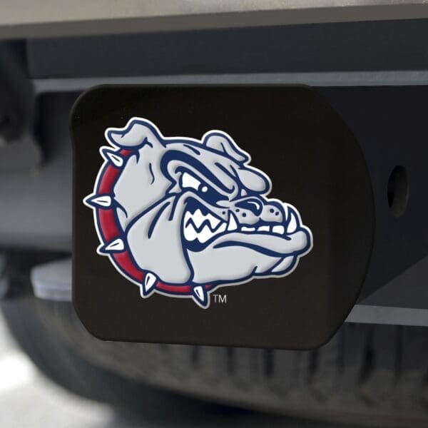 Gonzaga Bulldogs Black Metal Hitch Cover - 3D Color Emblem